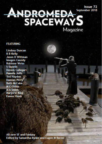 Andromeda Spaceways cover 72 author interview