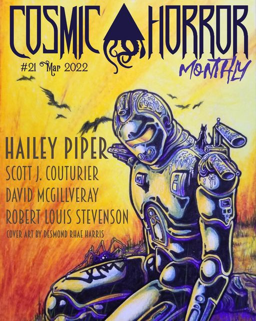 Cover of Cosmic Horror Monthly March 2022.